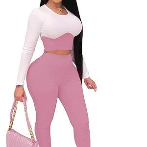 COPY - Women’s Pencil Pants Casual Two Piece Outf…